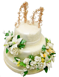 Каталог свадебных тортов